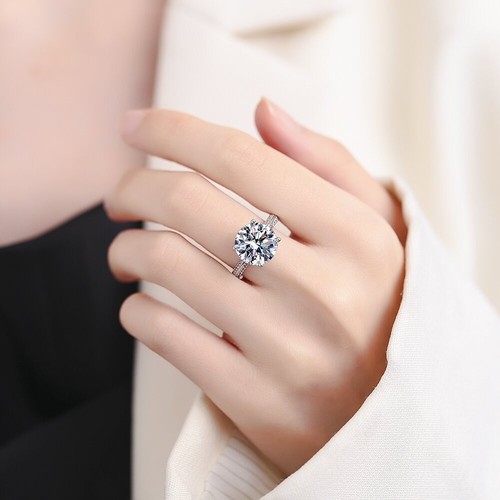Synthetischer diamant ring - diamant,