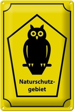 Schild Blech 30x20cm - Made in