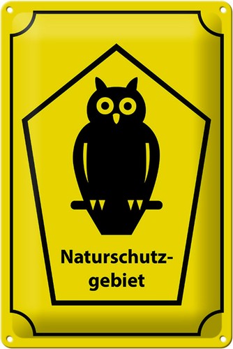 Schild blech 30x20cm - 30x20cm, made