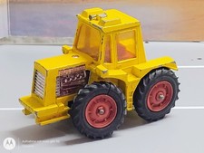 Matchbox Super Kings K-5 Muir Hill Tractor 1972 Gelb ohne Trailer und Anbauteile