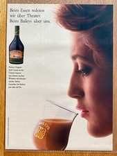Baileys Irish Cream Whiskey Sahne Original 1982 Vintage Advert Werbung