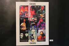 OASIS Toller Briefmarken Bloc Noel und Liam  GALLAGHER Postfrisch MNH **  1389