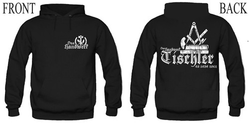 Tischler kapuzenpullover bau - tischler,