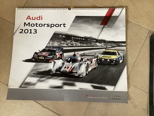 Audi motorsport kalender 2013 - audi,