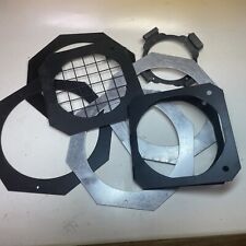 70x Scheinwerfer PAR 56 64 Spot Rahmen Maske Frame Gitter Filter Set Konvolut