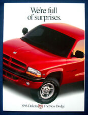Prospekt brochure 1998 Dodge Dakota Pickup  (USA)