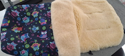 Lammfell fußsack von kaiser - lammfell,