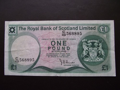 Schottland royal bank - schottland, (royal