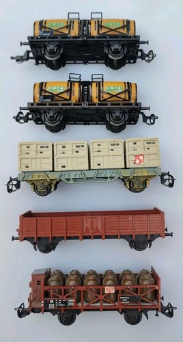 Konvolut güterwagen bttb - bttb, tt