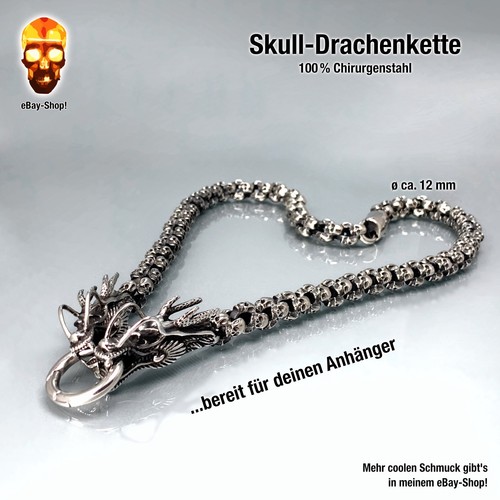 Skull halskette mit - skull,