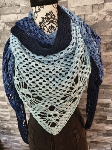 Stola schulter häkel handmade - häkel,