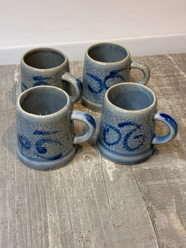 4er set vintage - 4er, steingut