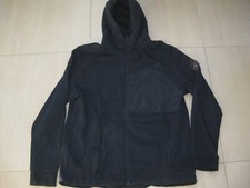 neuwertige Jacke Napapijri XXL dunkelblau Kapuze Bines Brustweite 63cm 2XL