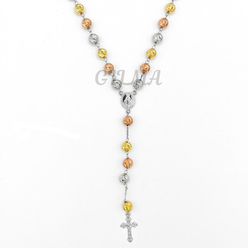 Halskette rosenkranz herren - halskette,