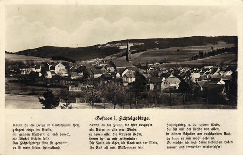 Gefrees von 1937 - gefrees,, ak
