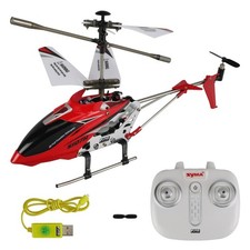 SYMA RC Helikopter S107H Rot 2.4G Gyro Hubschrauber Ferngesteuert RTF