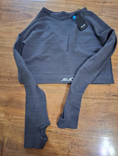 Jelex damen crop - jelex, langarm