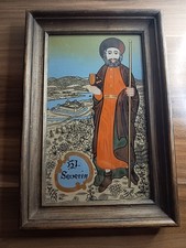 Vintage Hinterglasbild Hl