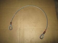 Bw Stahlseil 1,50  m 11mm    Drahtseil Greifzug Bundeswehr Anschlagseil 