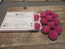 Partylite: 12 Teelichter " POMEGRANATE GRANITA "  NEU + OVP