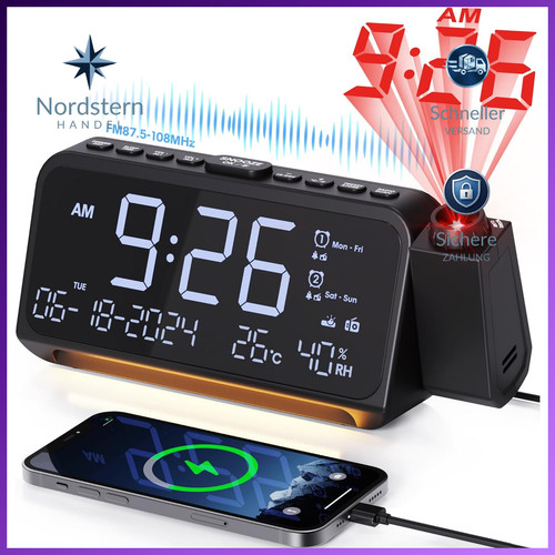 Radiowecker mit 320°