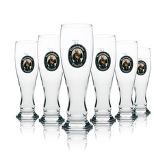 6x Franziskaner Weißbier Glas