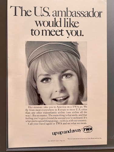 Twa stewardess and - stewardess, away