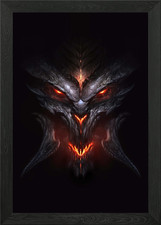 Diablo III Key Art Gerahmtes