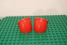 Duplo Lot 2 Red Tunnel Tube