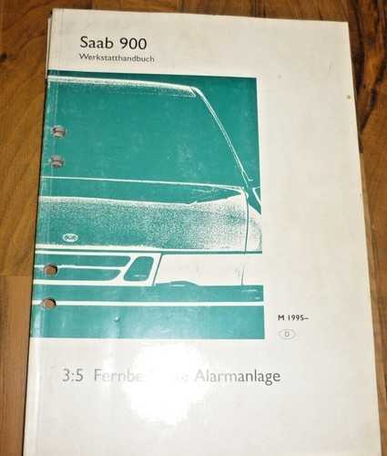 Werkstatthandbuch saab 900 - werkstatthandbuch,