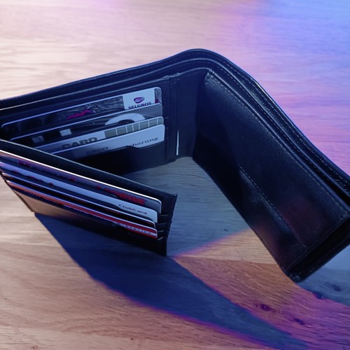 Picard echtleder portemonnaie - echtleder,