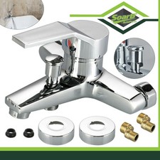 Edelstahl Badewannenarmatur