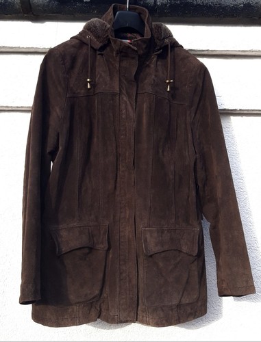 Warmer vintage wildleder - wildleder, parka