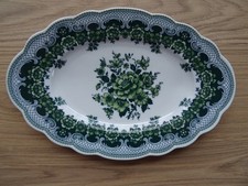 Porzellan Servieplatte Oscar Schaller Bavaria