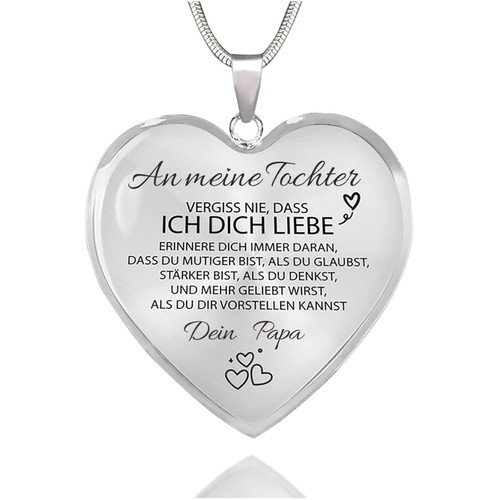 Herz halskette mädchen - herz,