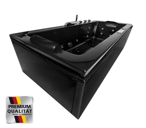 Whirlpool badewanne schwarz - badewanne,