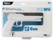 Wii - Controller Aufsatz: Light Gun / Pistole / Blaster / Rifle [BigBen] wieNEU