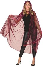 roter Umhang mit Kapuze