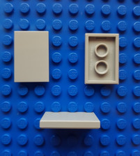 2x Lego Fliese - 2x3 - light bluish gray (hellgrau) - 6171894 - 26603