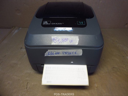 Zebra gk420t usb network - zebra,
