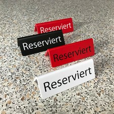 Tischaufsteller "Reserviert"