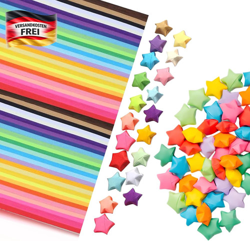 Bastelpapier streifen set - set, für