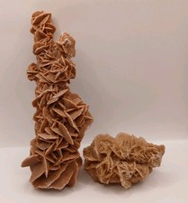 Große Sandrose / Wüstenrose Kristall Konvolut 20cm seltene längliche Form 