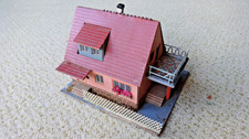 Auhagen DDR Einfamilienhaus  1/41  H0 Pappe Gebäude Modellbahn