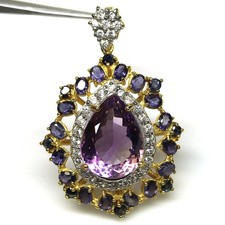 925 Sterlingsilber Lila