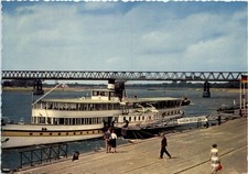 Düsseldorf, Rhein mit Oberkasseler Brücke -533108
