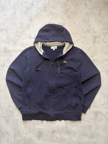 Lacoste zipper kapuzenpullover - lacoste,