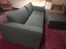 Minotti Sofa mit Hocker