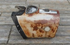 MZ ES 125, MZ ES 150 Lampenmaske mit Zündschloss, Blinkgeber und defektem Tacho