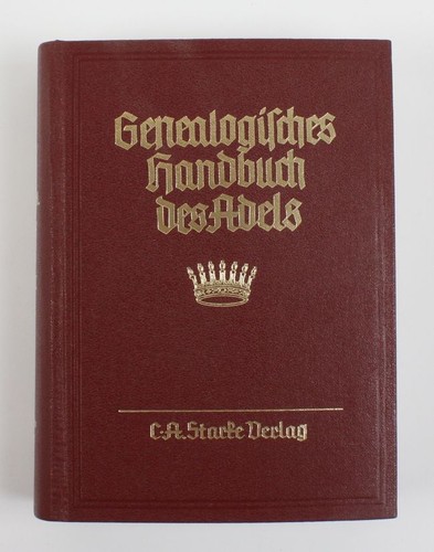 Genealogisches handbuch der - genealogisches,
